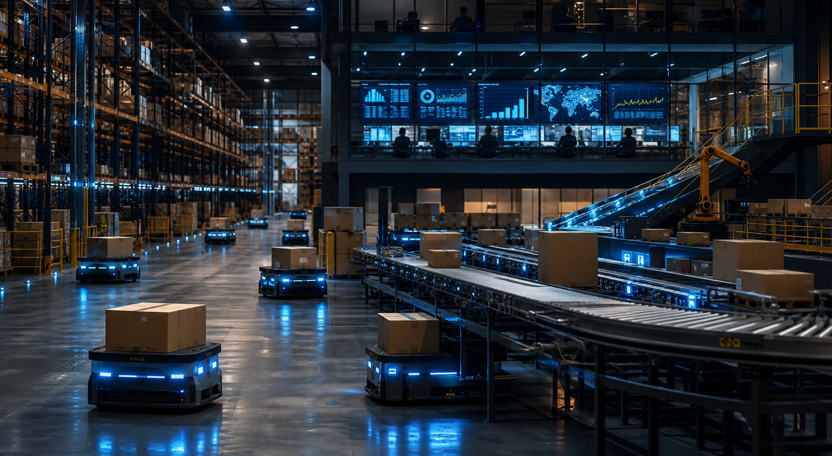 Centro logístico robotizado
