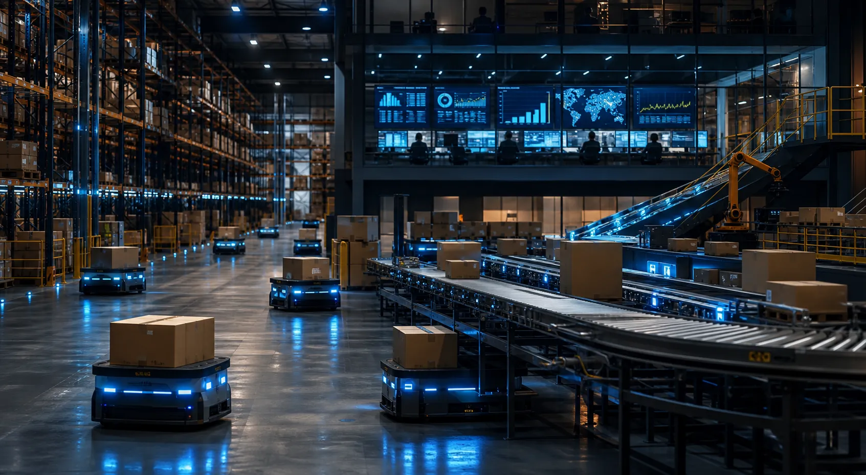 Centro logístico robotizado